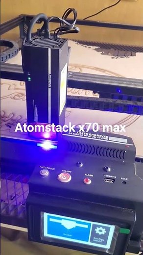 Cortando mdf de 3mm con Atomstack X70 max