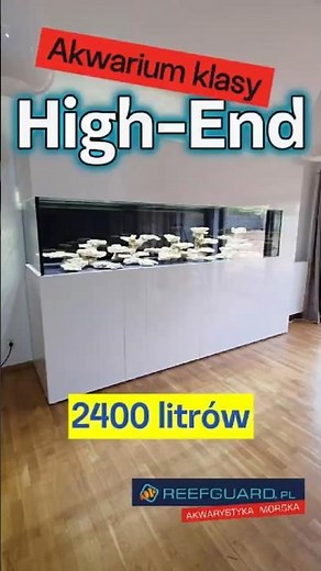 Akwarium morskie klasy High End 2400 litrów #akwarium #akwarystykamorska #akwariummorskie #reef
