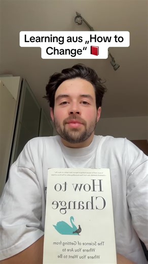 Intro aus „How to change“ #buch #persönlichkeitsentwicklung #lernenmittiktok