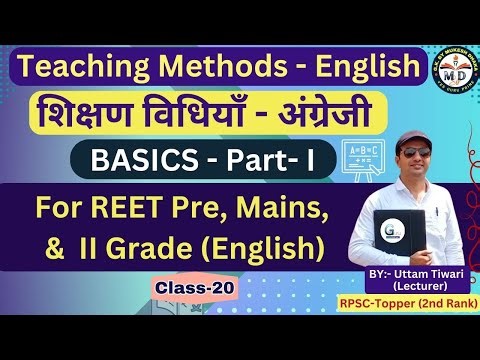 Teaching Methods - English for REET pre mains and 2nd grade english