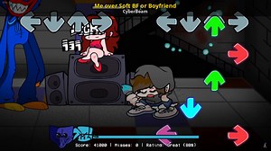 Me over Soft BF or Boyfriend Mod for Friday Night Funkin' | FNF Mods