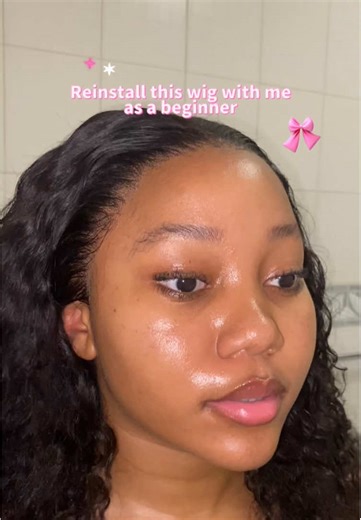 🥹Practice makes perfect Hair: @CynosurehairAliexpress Adhesive Spray: @EBIN NEW YORK from @clicksza Lace melting spary: Glamour beauty from @Cosmetic_Connection #wiginstall #wiginfluencer