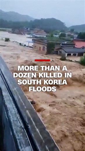 Deadly flooding grips South Korea for days