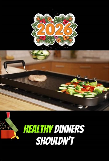 Stop scrolling and start cooking smarter tonight! 🍳 The XL griddle that actually fits your life. #CookingSmarter #KitchenMustHaves #newyearnewme #TikTokMadeMeBuyIt #AmazonMustHaves2026 #CleanEating #KitchenTech #ViralProducts #LunarNewYear2026 #YearOfTheHorse #CES2026 #NewYearNewMe #MealPrep #HomeCooking #GadgetsForYourHome #LifeHacks #creatorsearchinsights #motivation #keepgoing
