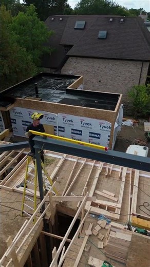 Up in place and leveled with precision 📏 📐