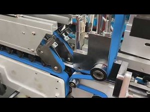 6cm mini of mini box pre-fold gluing machine folder gluer pre-folding