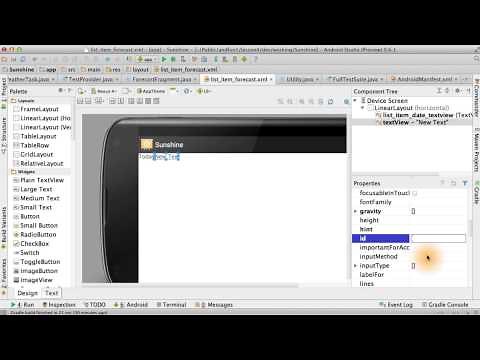 Moving to Multiple Text Views - Developing Android Apps