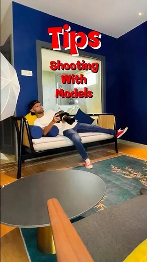 Tips how to shoot Models in hotel airbnb resort outdoor photographer content creator lighting setup
