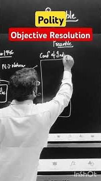 Objective Resolution✨ | Preamble | constituent Assembly | #polity #preamble