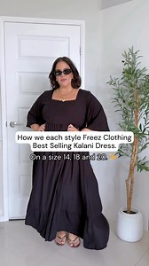 29 reactions | Which outfit is your top pick? ✨ We are obsessed with all of these outfits featuring our best selling Kalani Dress 壟 @maddyzannata wears a size 20 ⚡️ @melissajadestyle wears a size 18  @heres_to_you_mrs_robinson wears a size 14 Shop the looks all via the link > https://bit.ly/3x0Jb1x | Freez Clothing | Facebook