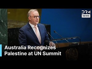 FULL SPEECH: Anthony Albanese Announces Australia Recognizes Palestine at UN Summit | AC1G