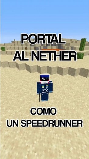 Construye un Portal al Nether RÁPIDO y FÁCIL con Este Truco