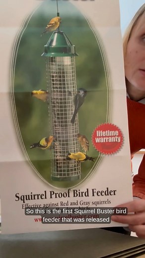 Anyone out there still using the original Squirrel Buster bird feeder? If you’ve got one of these first-generation classics, I want to see it! Tag me in your posts or drop a photo below — I love seeing how long these feeders have been in action. #SquirrelBuster #Brome #BirdFeeder #BackyardBirds #BirdLovers #BirdWatching #WildBirds #BackyardWildlife | Brome - Squirrel Buster