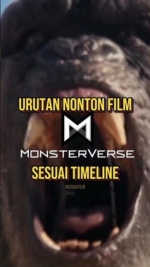 Urutan Nonton Film Godzilla Monsterverse Sesuai Timeline. #godzilla #short #shorts #movies #film