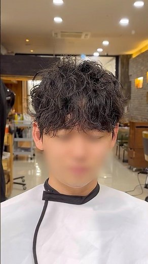 남자머리 펌스타일 스핀스왈로펌 + 쉐도우펌 힙한남자헤어 추천