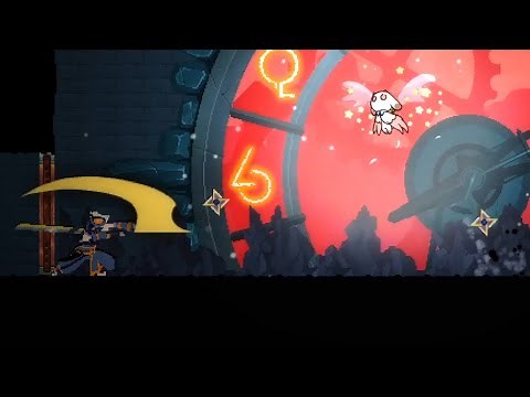 Dead Cells' Time Keeper Boss in Hollow Knight