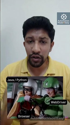 What Is Selenium WebDriver ??- explained via Story 👇