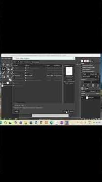 Merge PDF Files in GIMP # shorts