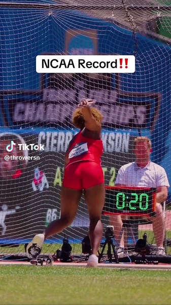 Track and Field: NCAA Record Discus Throw Distances