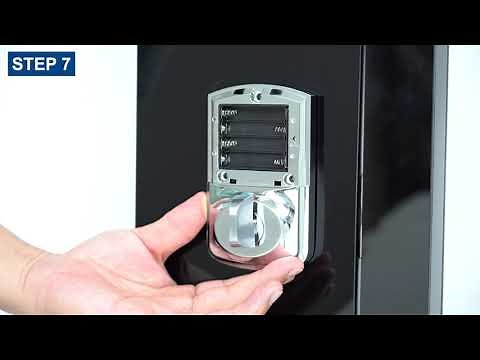 Installation Teaching for SIGNSTEK ST-668D Keypad Deadbolt