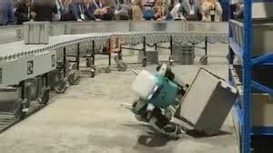 Moment Warehouse Robot Collapsed After Working For 20 Hours Straight (Pics, Vid) - Science/Technology - Nairaland