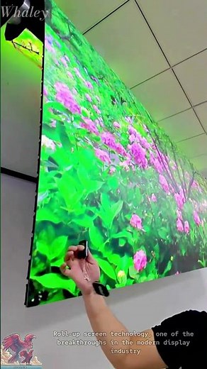 Ultra-Modern Roll-Up Display Technology #tools #shorts #viral #creative #video