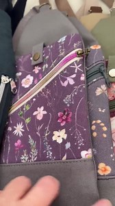 Floral Cell Phone Crossbody Bag: Mini Traveler Sling Pouch - Etsy