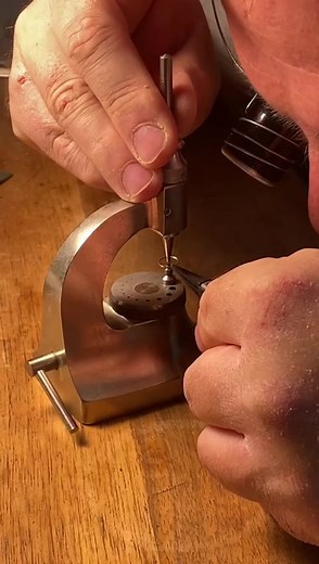 Watchmakerslife part 🪖 assembling the balance wheel #watchmakerslife #watches #watchmaker #watchessentials #attheworkshop #handicraftsman #watchmovement #watchmakertool #handmadejewelry #watchmaking #watchmakerstudies #ateam #ateamtheme #oldtvseries #besttvshow80s