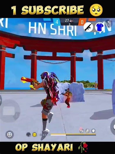 shayari 😈😈Free Fire Shayari | Best Free Fire Attitude Shayari 👹🤟| FF Shayari Status🔥🔥 | #shorts​ 💯