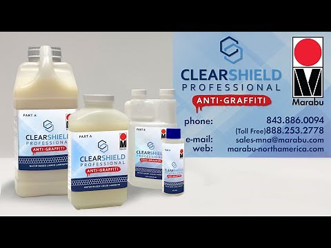 Marabu ClearShield Professional Anti-Graffiti Mixing and Application Guide