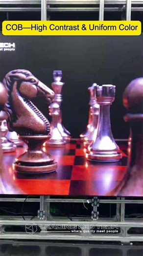 COB High contrast & Uniform color testing