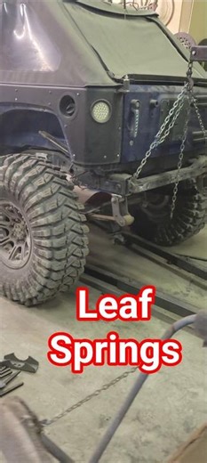 jeep jk on leaf springs #automobile #mechanic #diy #suspension #wrangler #jeep