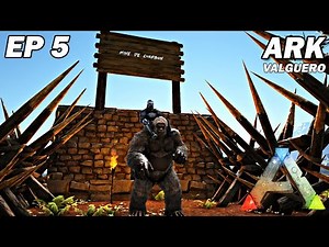Ark Valguero: Construction mine de charbon et nouveaux dinos ! #5