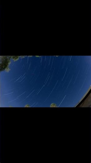 Night Star Trails #timelapse #nightlapse #star #stars #space #gopro #goprohero12black #shorts