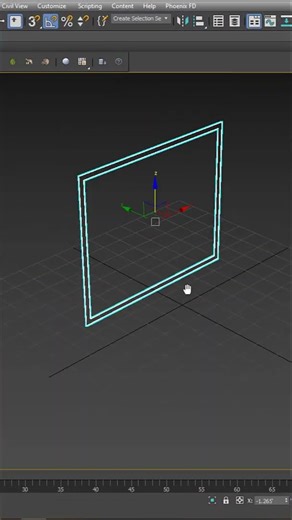 DAY 34/100 CREATE WINDOW#3dsmax #3d #shorts #trending #learning #vray #3dmodeling #3danimation