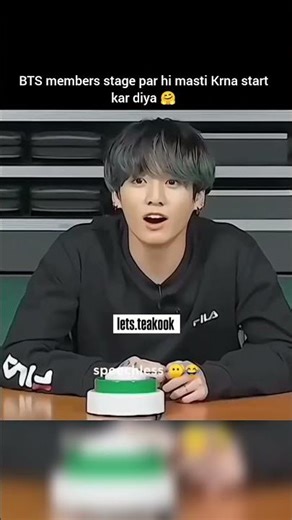 BTS members' fun started on stage itself🤗|#kpophighlightocean #btsshorts #youtubeshorts #bts