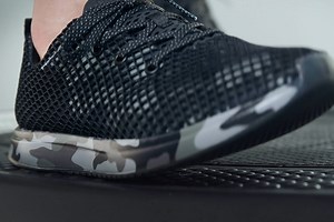 Black Camo Mesh Runner (Men's)