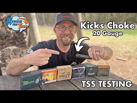 **Best Pattern Yet?!? - Winchester SXP and Kicks Choke Pattern Test