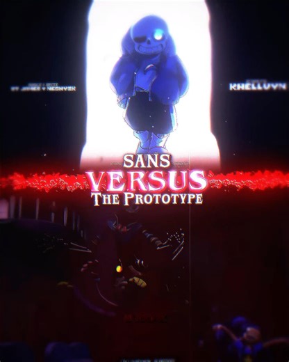 Sans VS The Prototype #undertale #sans #edit #whoisstrongest #shorts #trending #poppyplaytime