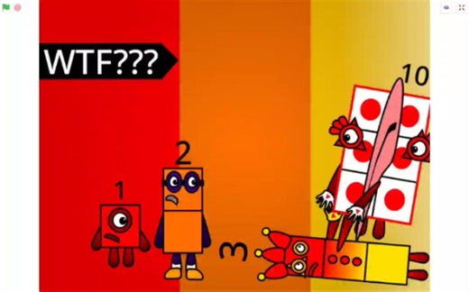 numberblocks base6 1-12（1-20）