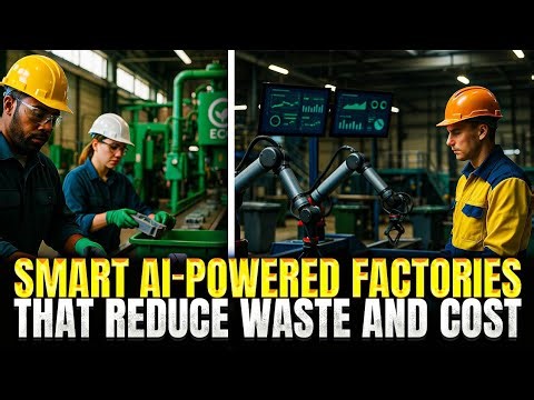 Smart AI-Powered Factories That Reduce Waste & Cost