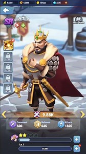 Frost Kingdom SR Hero Attila, a Must-Try for Cavalry Users!