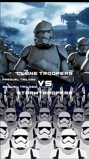 Clones troopers vs stormtroopers #edit #stormtroopers #clonetrooper #starwars