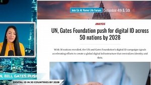 The UN and the Bill Gates Foundation are fast-tracking plans for a global digital ID