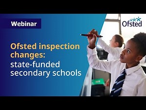 Ofsted education inspection framework: state-funded secondary schools