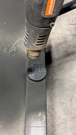 There is an option to powder coating a plastic center caps. The key is to use a heat gun and go slow. #powdercoating #wheel | 710 Performance