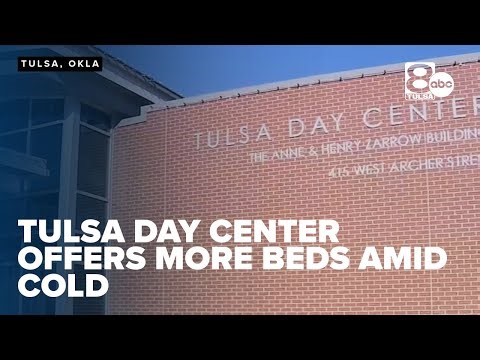 Tulsa Day Center offers more beds amid cold weather