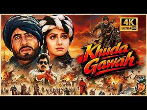 Khuda Gawah (1992) खुदा गवाह Full Movie 4K | Amitabh Bachchan & Sridevi | Bollywood Classic Action