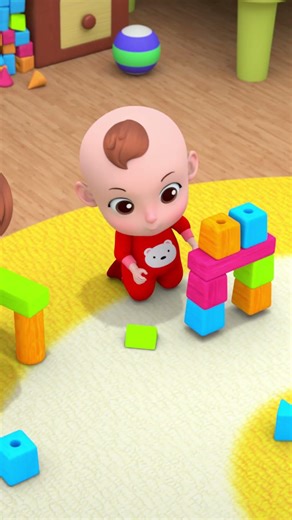 The block house is falling down! #Shorts #Tayo #nurseryrhymes #tayosongs #preschoolsongs