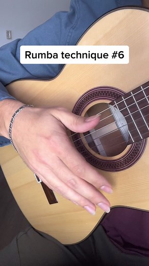 Rumba technique #6 #fingerstyle #flamenco #guitar #cool